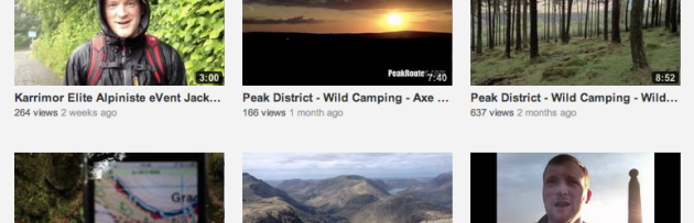 Peak Routes on YouTube