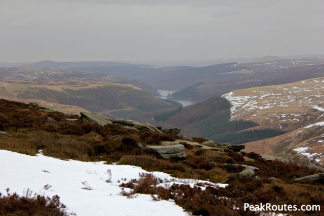Howden Reservoir from Crow Stones